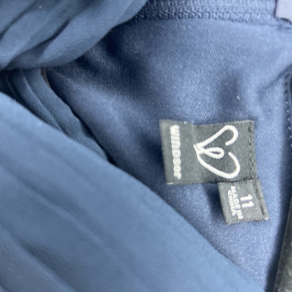 NWT Windsor Audrey Pleated Sweetheart Dress Size 11 - Picture 7 of 8